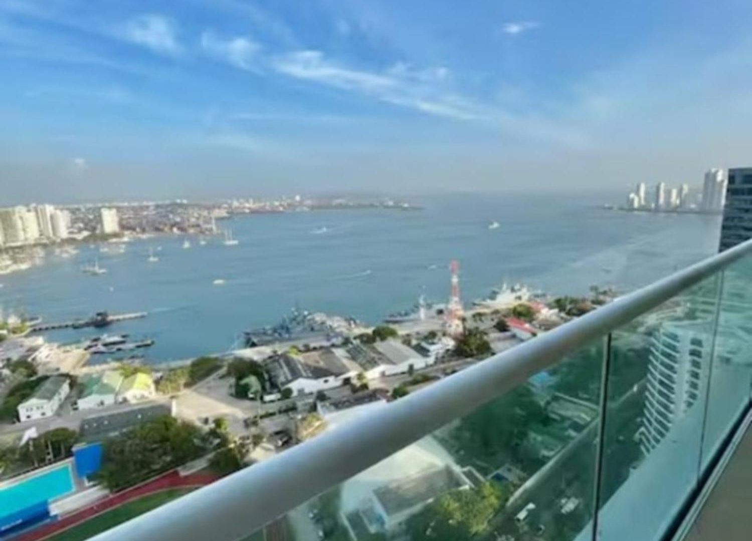 Apartamento Luxury Ocean & Bay View At H2 Bocagrande Cartagena